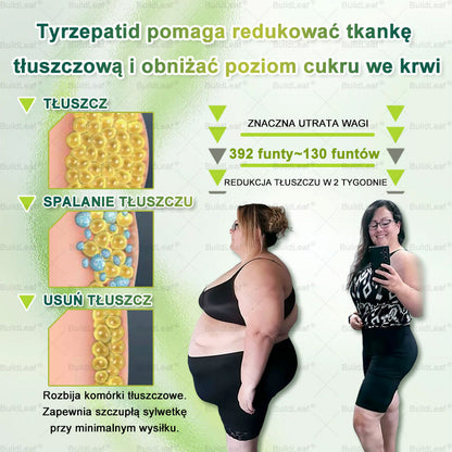 BuildLeaf® 💧 GLP-1 8-w-1 Fit & Vital Rozwiązanie(Jednorazowe dziennie, widoczne zmiany w ciągu 7 dni)