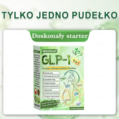 BuildLeaf® 💧 GLP-1 8-w-1 Fit & Vital Rozwiązanie(Jednorazowe dziennie, widoczne zmiany w ciągu 7 dni)