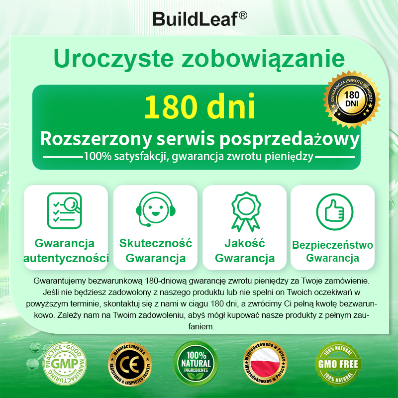 BuildLeaf® 💧 GLP-1 8-w-1 Fit & Vital Rozwiązanie(Jednorazowe dziennie, widoczne zmiany w ciągu 7 dni)