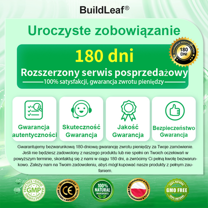 BuildLeaf® 💧 GLP-1 8-w-1 Fit & Vital Rozwiązanie(Jednorazowe dziennie, widoczne zmiany w ciągu 7 dni)