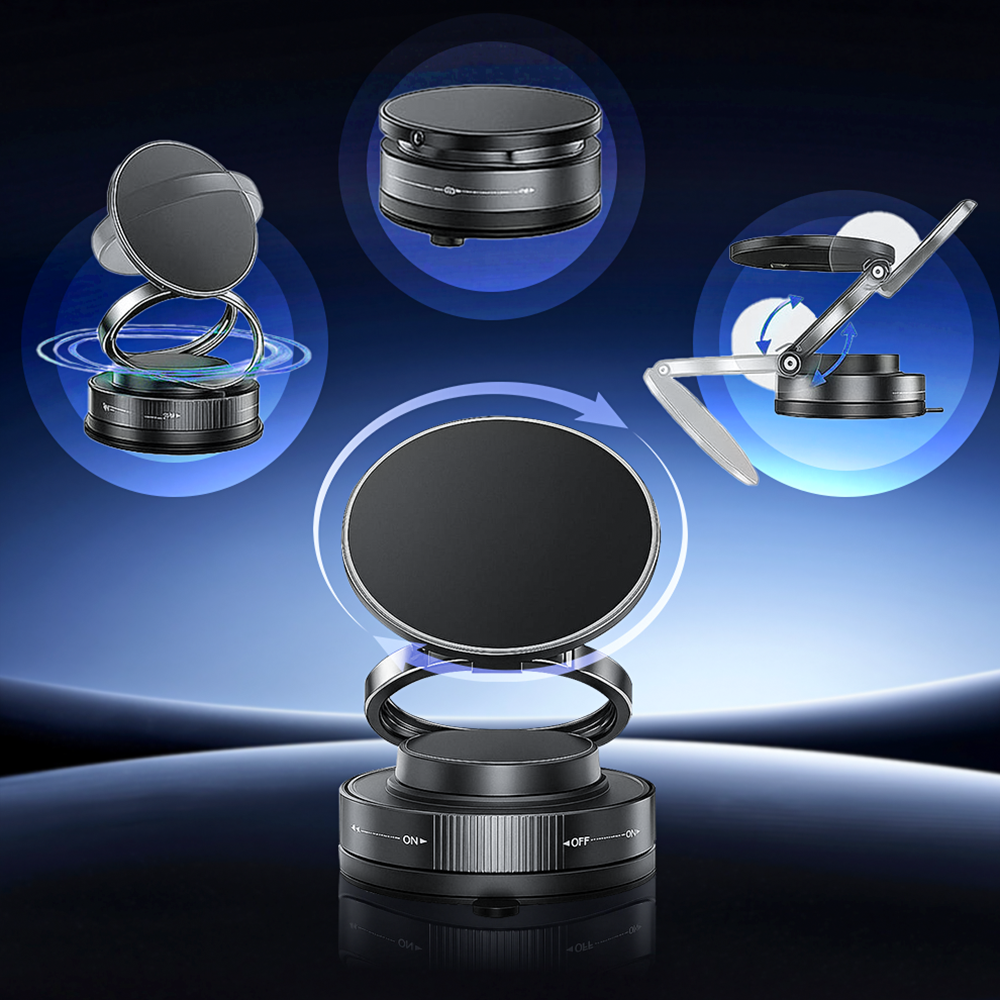 💧Hot Sale 60% OFFMagnetic Phone Stand, 🔄360° Fordable and Retractable The Ultimate Viewing Companion💧