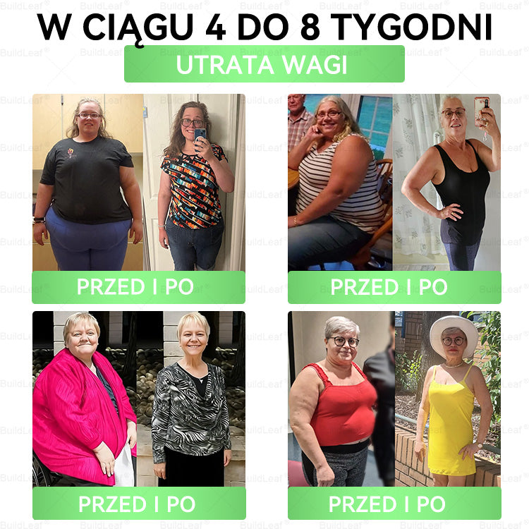 BuildLeaf® 💧 GLP-1 8-w-1 Fit & Vital Rozwiązanie(Jednorazowe dziennie, widoczne zmiany w ciągu 7 dni)